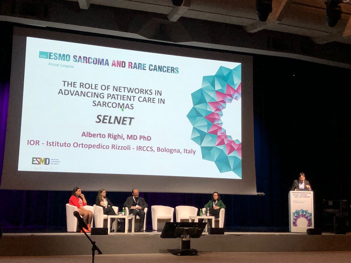 SelnetH2020's tweet photo. #ESMOSarcomaAndRareCancers24
The importance 💪🏻 of #NETWORKING to help patients with #sarcoma, because this is what the #SELNET family seek: helping cancer patients from differents point.. https://t.co/eKJVyEYS7i
