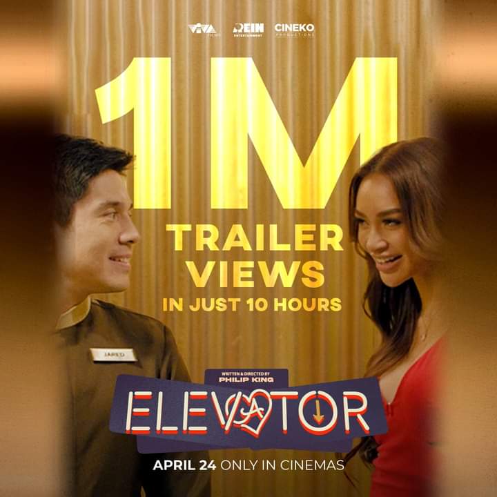 Happy 1m views @mepauloavelino  
  #ElevatorTrailer 
#PauloAvelino 
#vivafilms
#reinentertainment