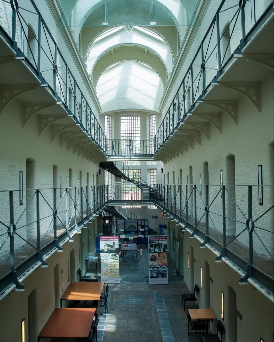 Many Archives buildings are historically important sites in their own right, such as NEWA in Ruthin, located in a Victorian Pentonville style prison! Their records are kept in 64 individual cells! #WorldHeritageDay