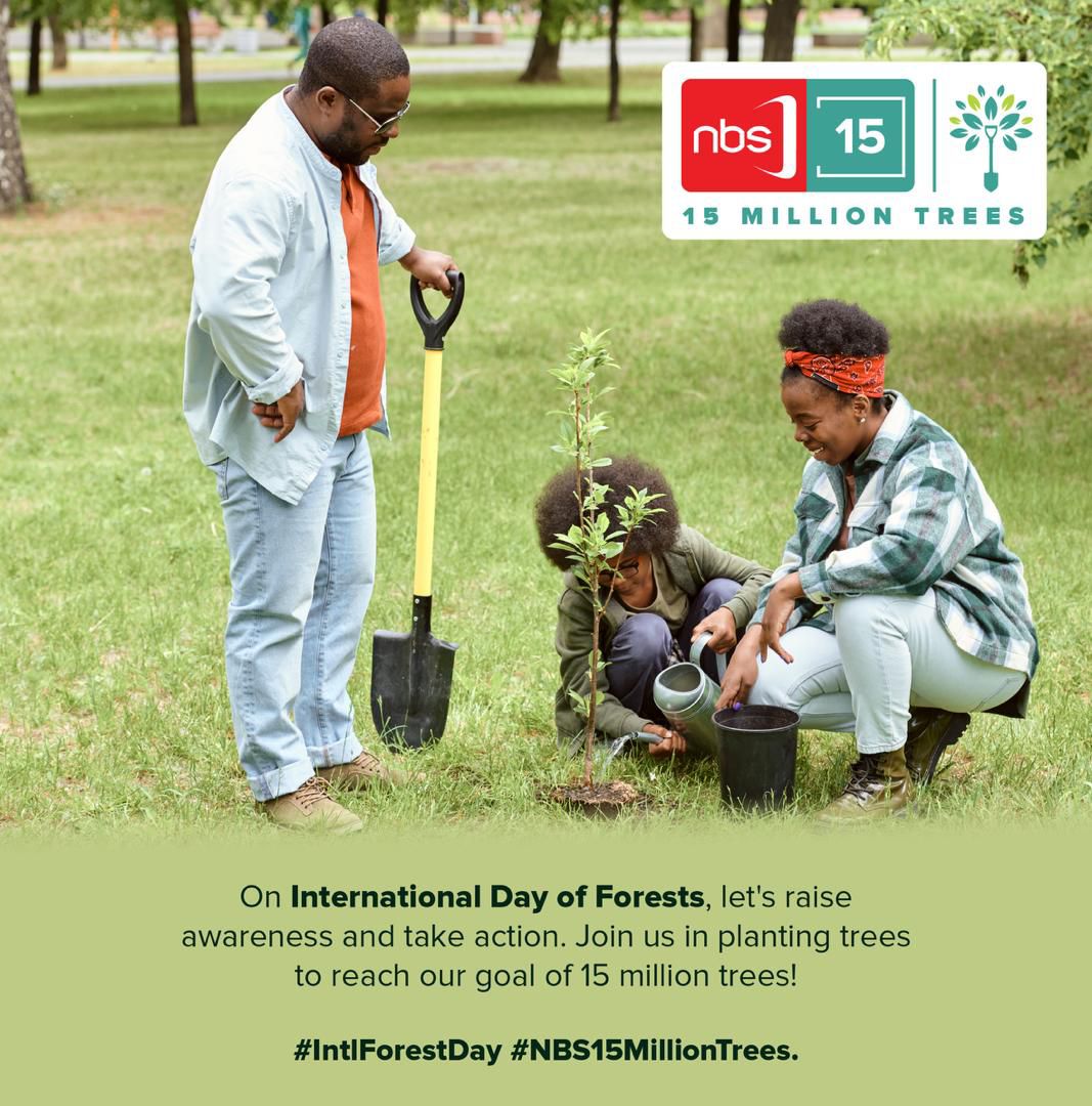 Join the movement to plant 15 million trees and combat climate change. #IntlForestDay #NBS15MillionTrees #TaasaObutonde