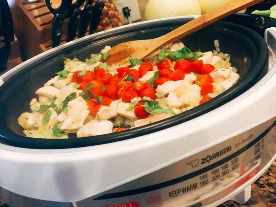 A <a href="/ZojirushiUSA/">Zojirushi America</a> Electric Skillet Grills, Steams, Cooks Up A Storm! Unique gadget for your versatile #cooking needs and #recipes. #recipeoftheday #recipe bit.ly/2Blg85R