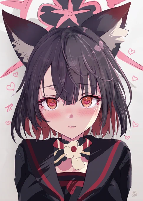 ショート×ワカモ#ブルアカ #ブルーアーカイブ 