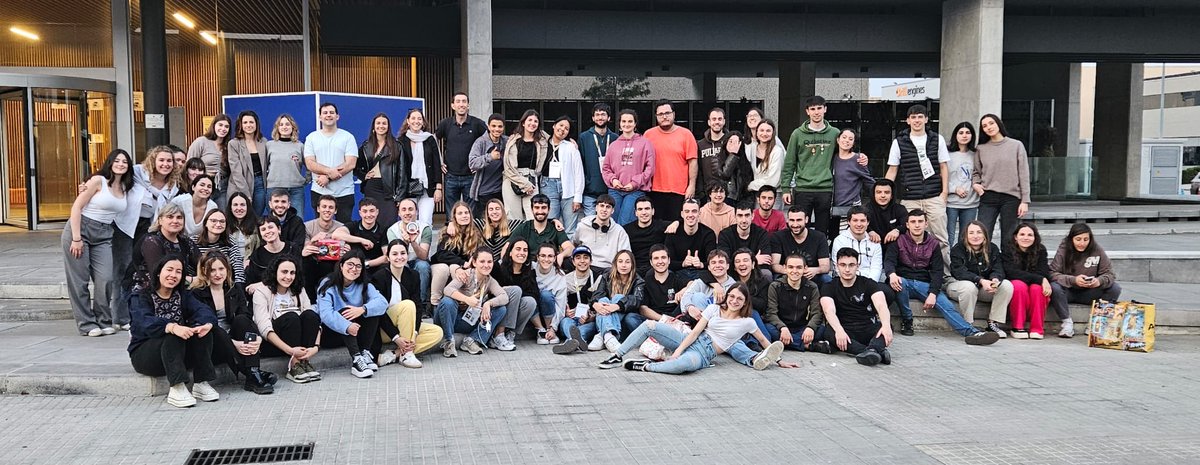 Visita de 84 estudiantes de la ETSIAB a la Feria Alimentaria