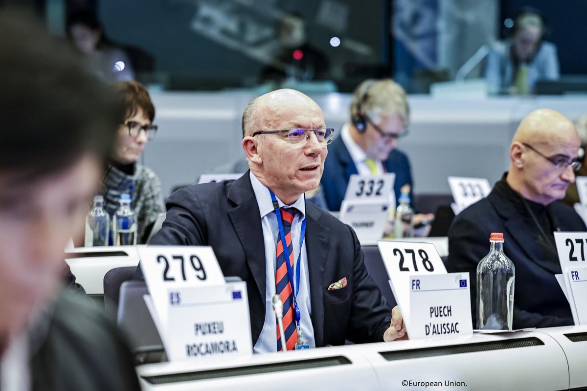 How can we start creating wealth again? We can't continue to support our social model without creating wealth. @ArnoldPuech at #EESCplenary with @NicolasSchmitEU