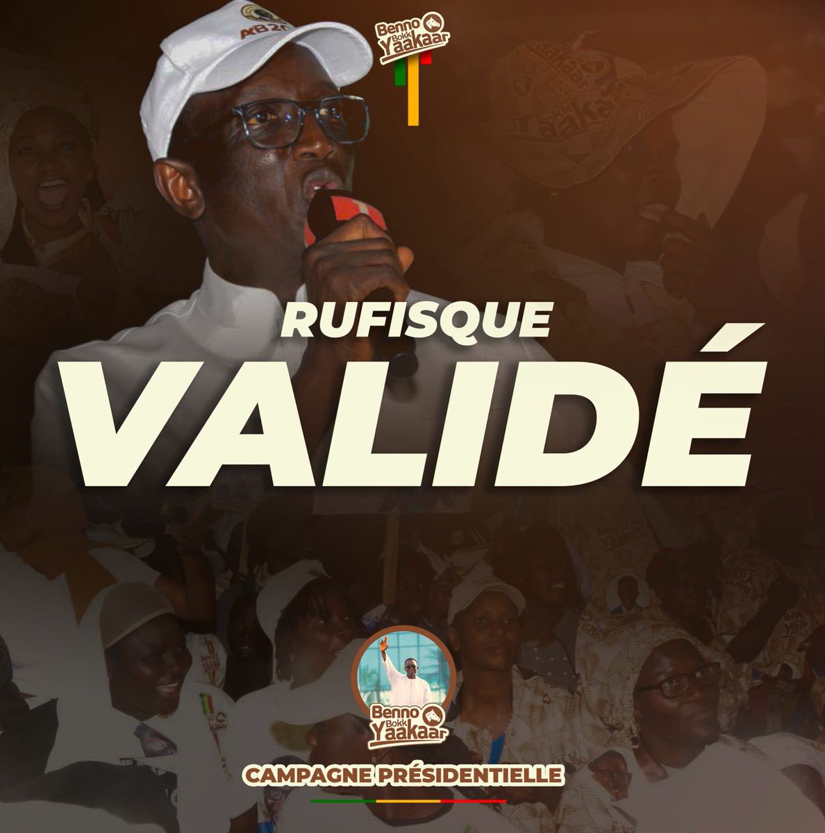 Comptes à rebours 🥁🥁🥁🥁🥁🥁🥁 le président est passé à Mbour puis rufisque la prochaine étape Ziguinchior ✅✅✅✅🇸🇳🇸🇳🇸🇳🇸🇳💯💯
#ABMoyNiveauBi #SenegalVote #Kebetu #SenegalVote #SunuElection2024