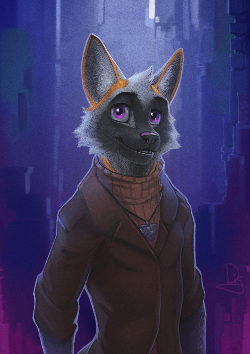 Portrait commission

Commissions are open (such portrait is 100 usd, PayPal)
buymeacoffee.com/diggerthefox