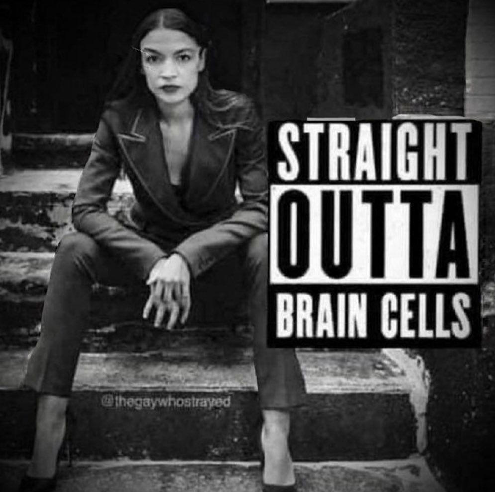 JRV_503's tweet photo. #AOC Straight Outta Brain Cells..
#RicoCharges https://t.co/t8A7rve3WH