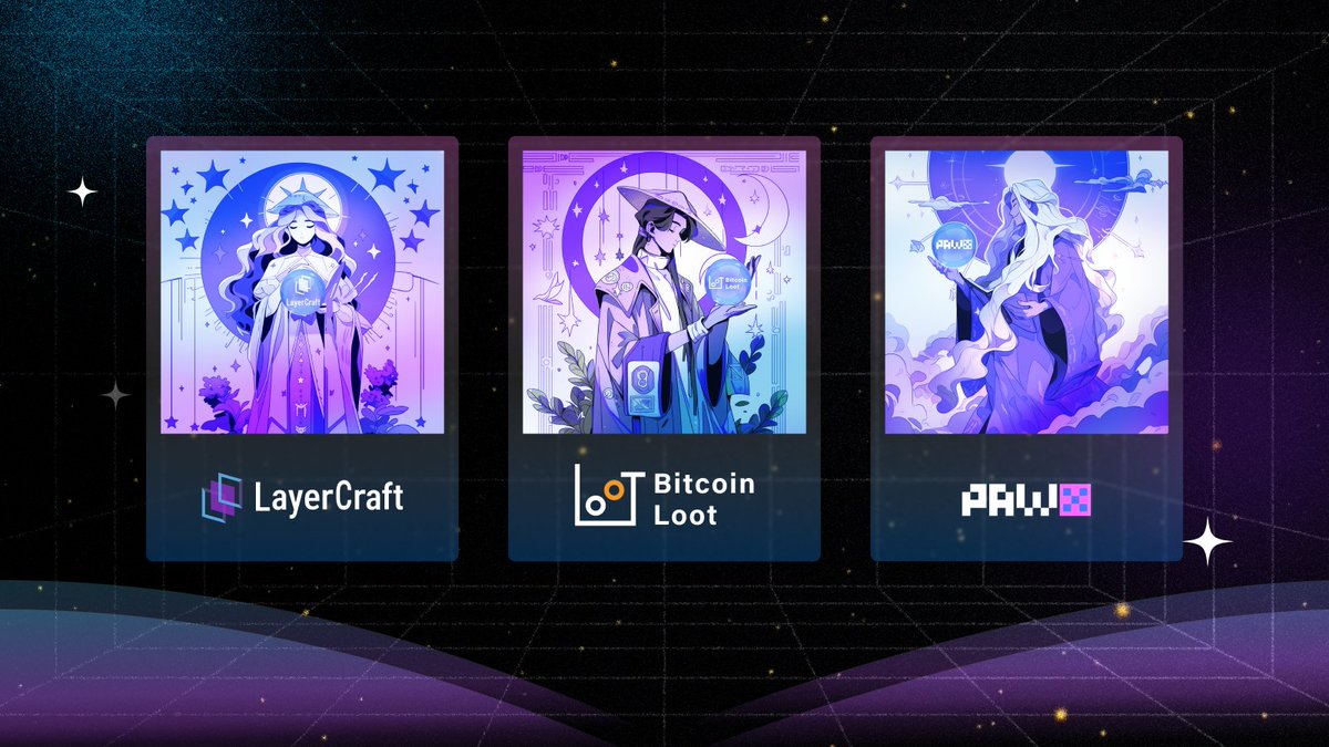 “Tarot tarot in my hand, where does the future of Bitcoin stand?' Find your answers about ANYTHING with us on B² Odyssey task.bsquared.network/points/ and get mystifying NFTs from: 1)@layercraft_co 2)@PawXcats 3)@btc_loot Discover secrets of the blockchain universe & embark on an