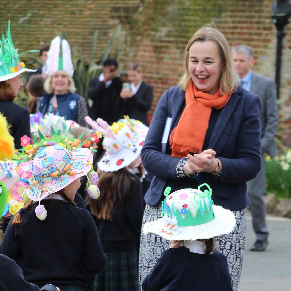 This morning was magical at Junior King’s. Our Pre-Prep children proudly showcased their lovely Easter bonnets as they paraded through the school grounds. The entire school community, including beaming parents, cheered them on with immense support and admiration. #community