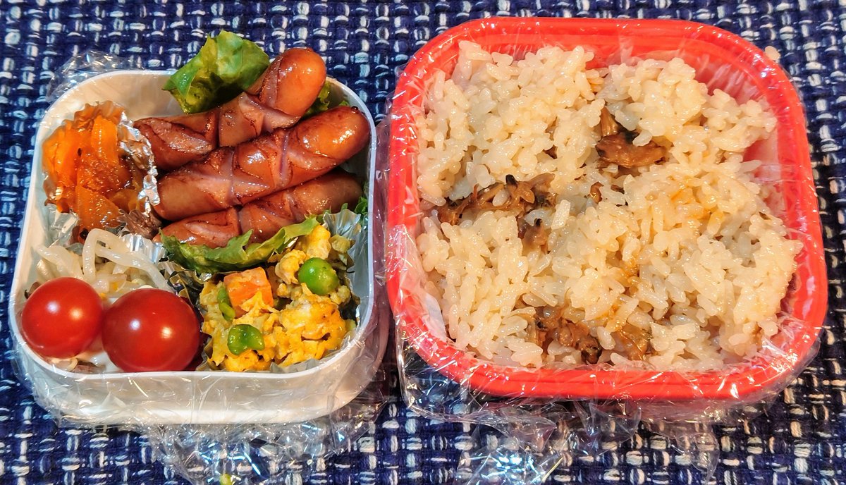 kamogawa1963's tweet image. おそようございます（笑）
本日のお弁当🍱、ちょっと
頑張りました😀

🍀佐原 麻兆さんのあさりご飯
🍀ウインナー
🍀ベジタブル＋卵

リノベーションのマンション、
電話回線を繋ぐ筒に光ケーブル
を挿入しようとしたら、どこかで
詰まっているよう…どうなってる？

#光ケーブル
#電話回線
#繋がらず