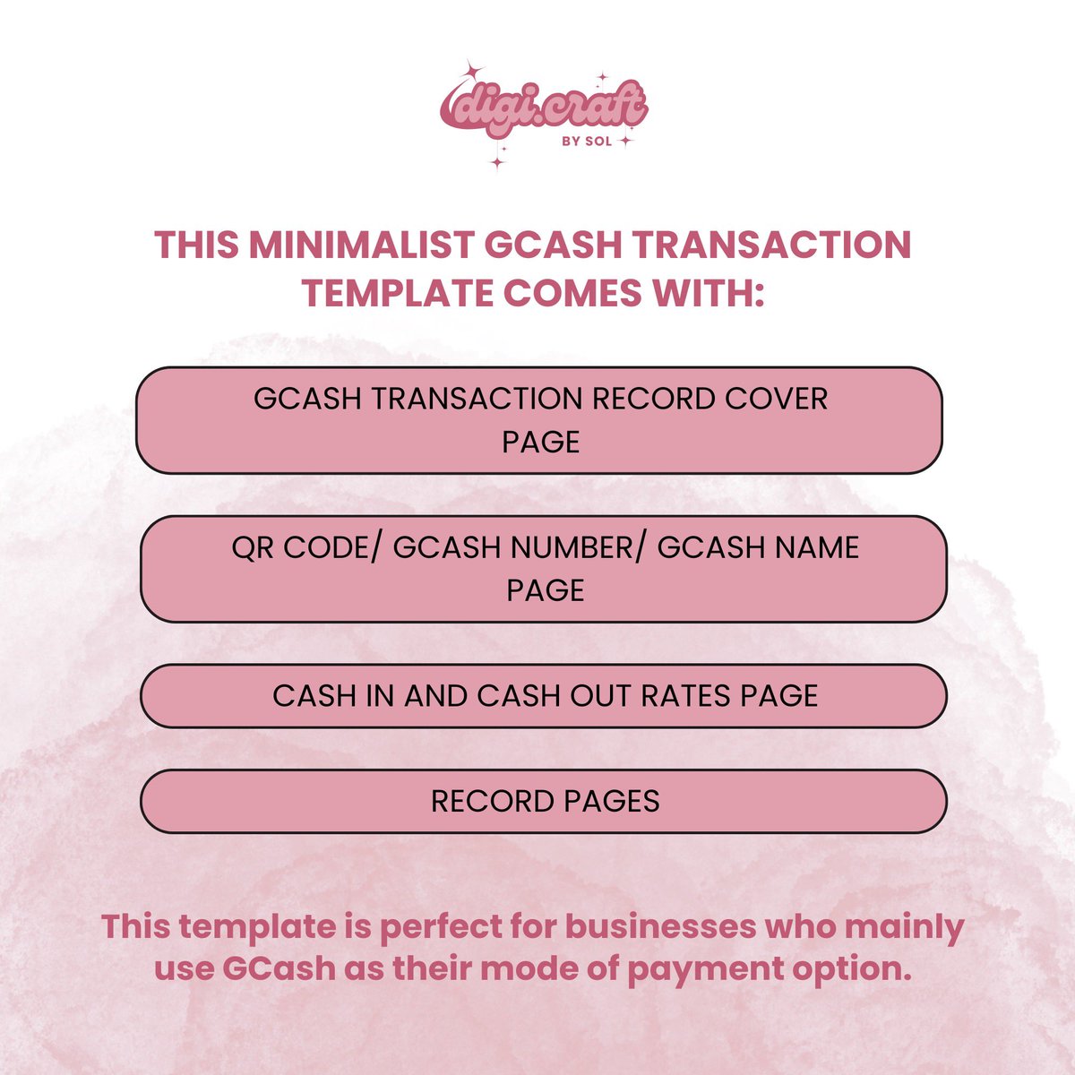 digicraftbysol's tweet photo. GCASH Transaction Record

This GCASH transaction record template is a digital product designed to track and manage finances and transactions made through the GCASH app. This template is EDITABLE and PRINTABLE (A4 size) through Canva.

Link: https://t.co/qUD29wvxOM https://t.co/hDJXPnDj1Z