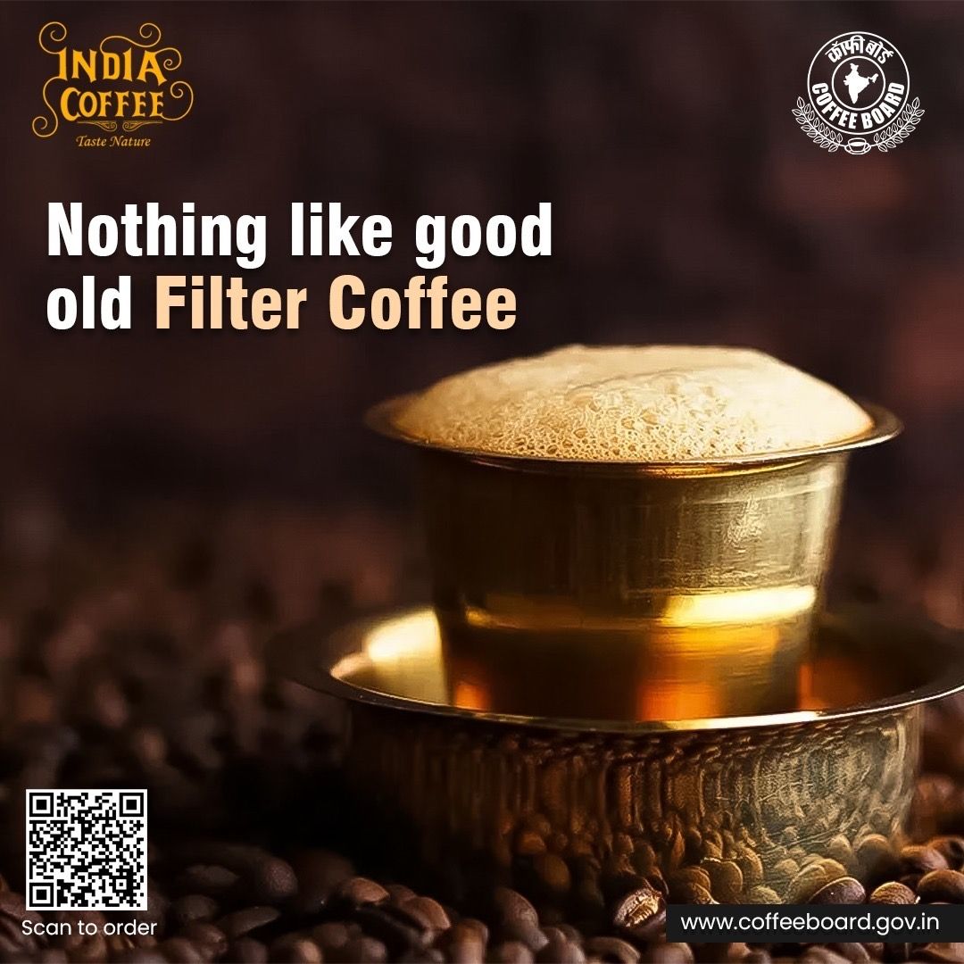 Don’t underestimate the power of a humble cup of filter coffee! The rich, intense, decadent decoction paired with the milk & sweetener of your choice to brew this cup of coffee recharges our energy through the day. #filtercoffee #southindianstyle #coffee #indiacoffee