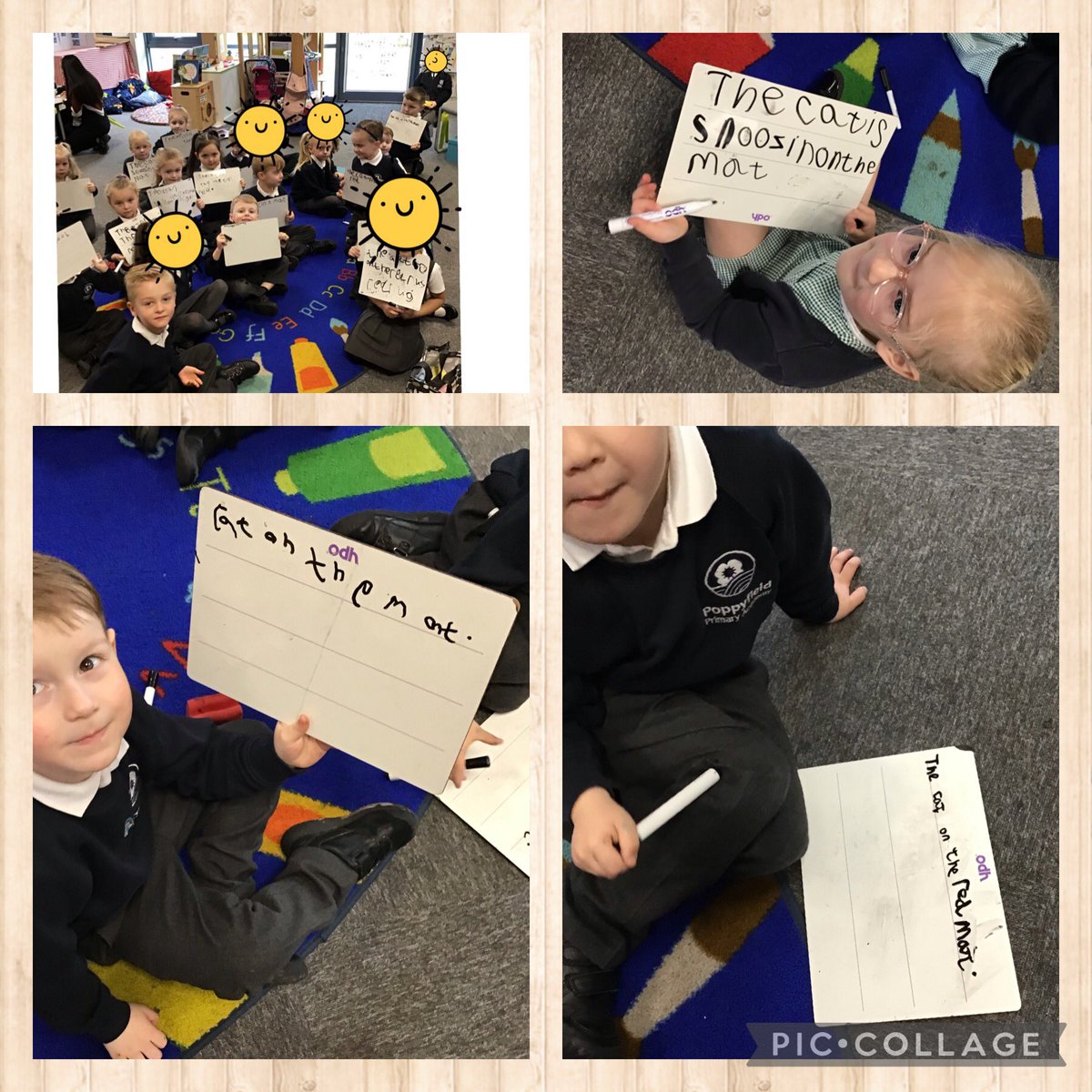 Some beautiful writing during our morning activity today. We are practising writing sentences. Well done Hedgehog class 🦔 ⭐️ @PoppyfieldSch @MrsBytheway