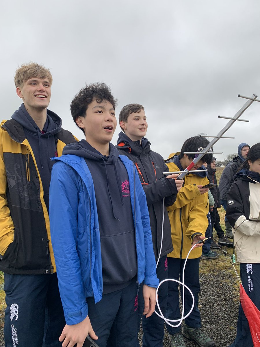 PhysicsatFettes's tweet photo. Dr Ricks took teams ‘CanSat Challenger’ and ‘Floor-it’ from @Fettes_College to compete in the CanSat technology competition. Teams must produce a module to collect data from a rocket and provide continuous telemetry back to a ground station. https://t.co/YUS37QDxyQ