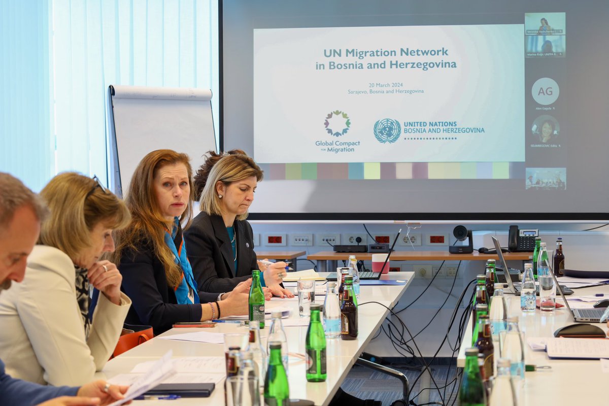 UN_BiH's tweet image. Migration is a powerful driver of development around the globe! 🌎 Launching the UN Migration Network in Bosnia and Herzegovina this week.

#GlobalCompactForMigration #SDGs #Development #Partnerships
