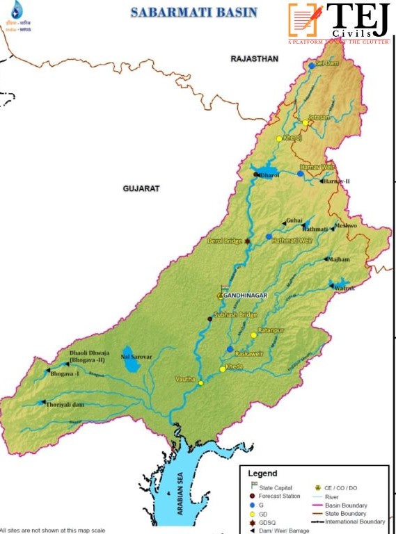 tej_ras's tweet photo. Sabarmati River
▪️Sabarmati: Fusion of Sabar and Hathmati streams.
▪️Sabarmati basin spans Rajasthan & Gujarat.
▪️Sabarmati originates from Aravalli hills Tepur, in Udaipur district of Rajasthan.
#SabarmatiRiver #RajasthanRivers #AravalliHills #RiverOrigin #IndianRivers https://t.co/5B6maTloDe