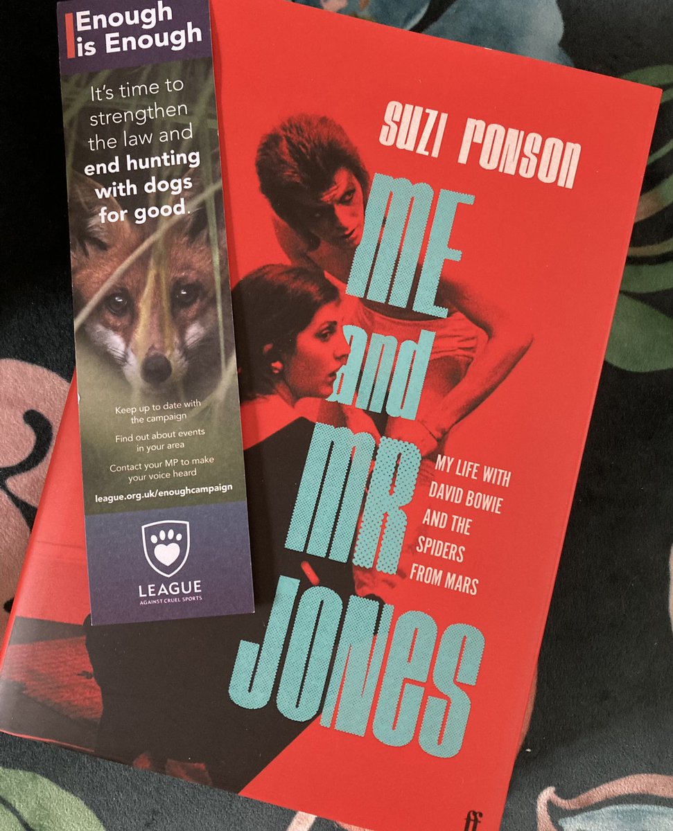 TRextasyBand's tweet photo. My next read - ‘Me &amp; Mr Jones - My Life With David Bowie &amp; The Spiders From Mars’ - by Suzi Ronson. So much has been written about the subject already, but I’m really looking forward to this one! #suzironson #davidbowie #1970s #biography @DavidBowieReal @SuziRonson @FaberBooks https://t.co/Za8LrgRIJ1