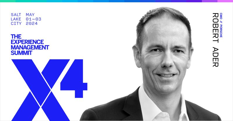 bditolla's tweet photo. We are thrilled to welcome Porsche CMO Robert Ader, who will be joining Qualtrics CEO Zig Serafin on mainstage. 
Register today:  https://t.co/Hr1lROYIVz https://t.co/jwDoxiEq6I