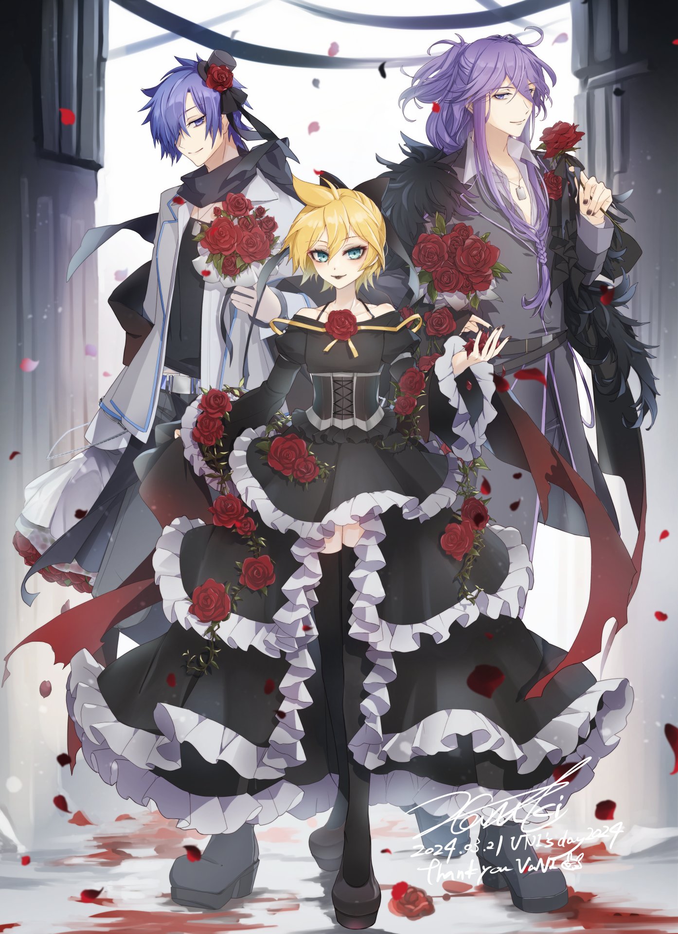 ボーカロイド VanaN'Ice バナナイス　LiveB イラスト集 イラスト「VanaN'Ice LIVE」