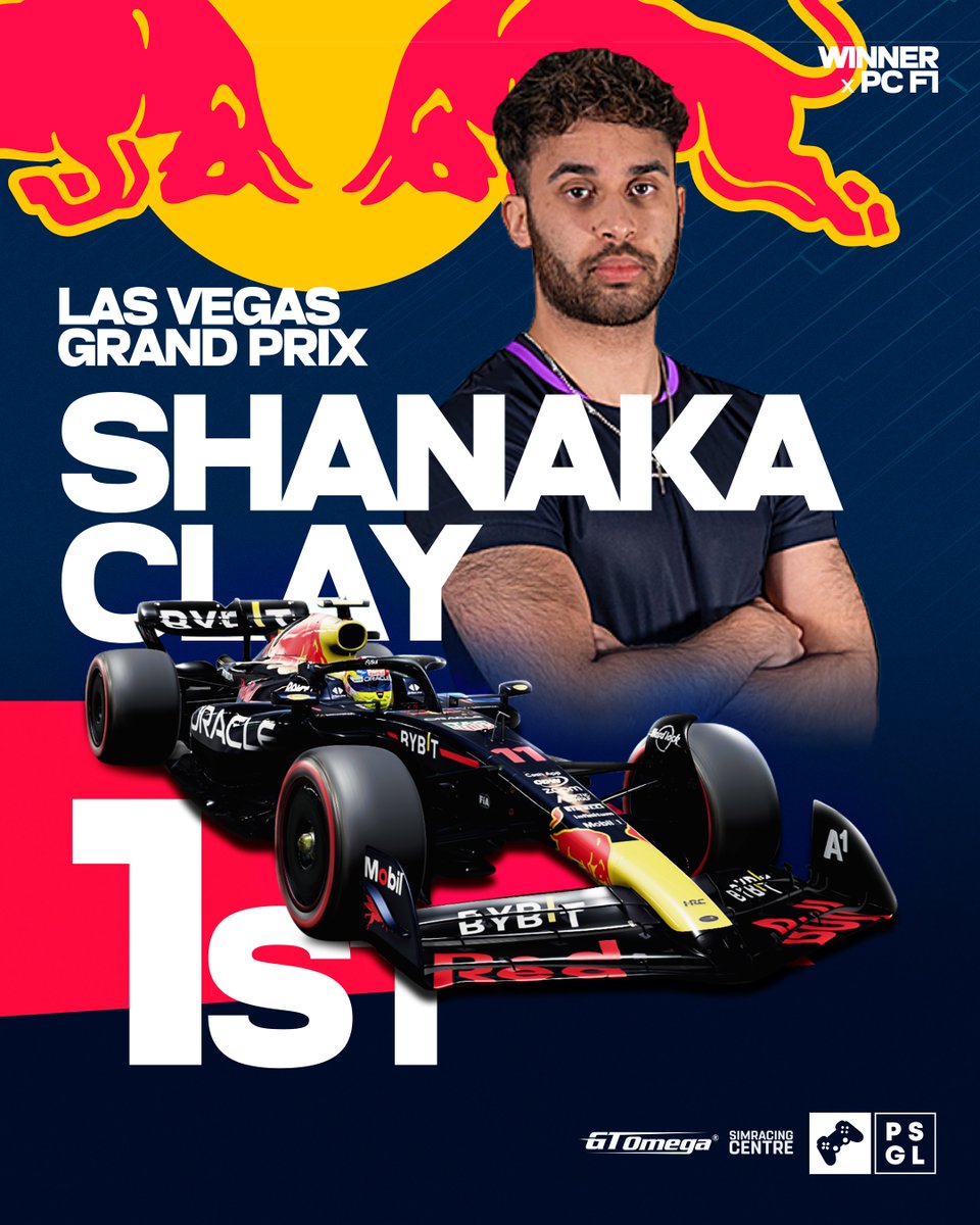 BACK WITH A BANG 🙌 @Shanaka_Clay storms to his first PC F1 victory since S30 👏 A great way to end the season 👊 #PSGLS36