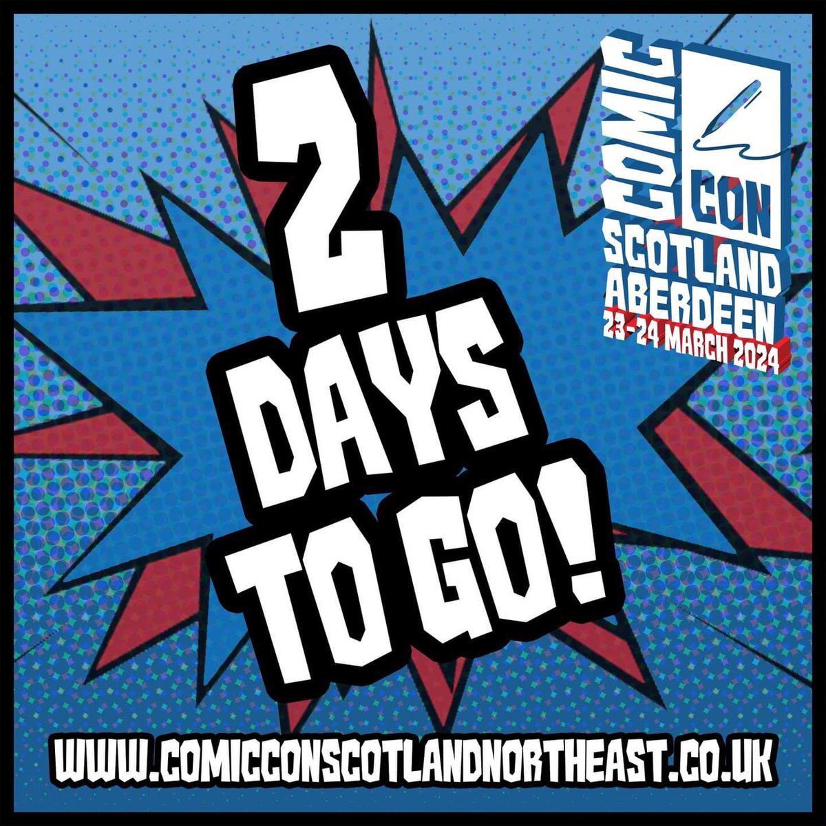 Comic Con Scotland Aberdeen – This weekend! 5d-blog.com/comic-con-scot… @comconaberdeen @comconscotland @monopolyevents1 @PandJLive @karengillan
