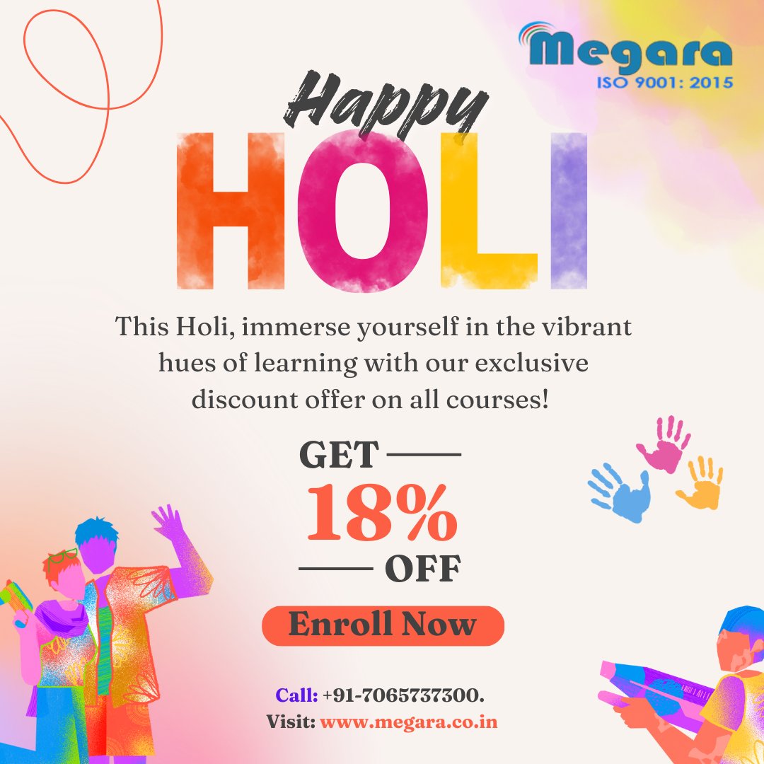 🎉🌈 Celebrate the Colors of Knowledge with Our Holi Discount Offer! 🌟

This Holi, immerse yourself in the vibrant hues of learning with our exclusive discount offer on all courses! 🎨

#HoliOfferser #hrceritication #accountingcourse #tally #businessfinance #digitalmarketing