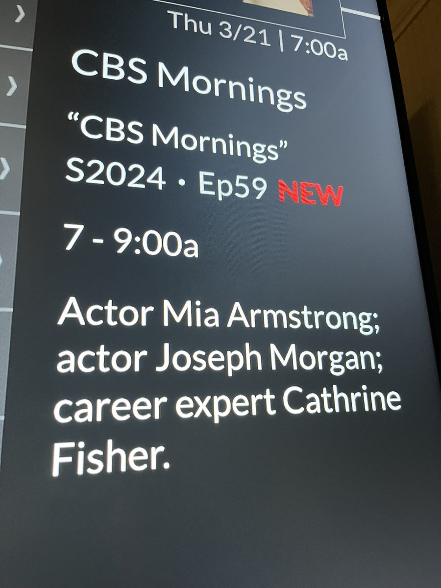 motp's tweet photo. Check it out!!!  @JosephMorgan 
#CBS https://t.co/Tki9jSqY2s