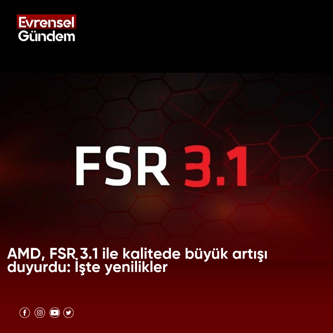 Evrenselgundem's tweet image. AMD, kaliteyi önemli ölçüde artıran FSR 3.1’i duyurdu: İşte değişiklikler
 Haberin Devamı İçin whatsapp.com/channel/0029Va… 
#AMD #FidelityFXSuperResolution #FSR31 #GPUOpen #oyungeliştirme