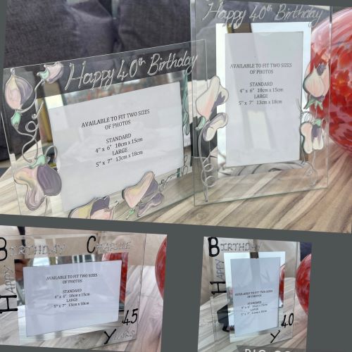 Hand painted 40th 45th Birthday gift ideas <a href="/dreamairshop/">DreamairLtd</a> 
#dreamair #40thbirthday #45thbirthday