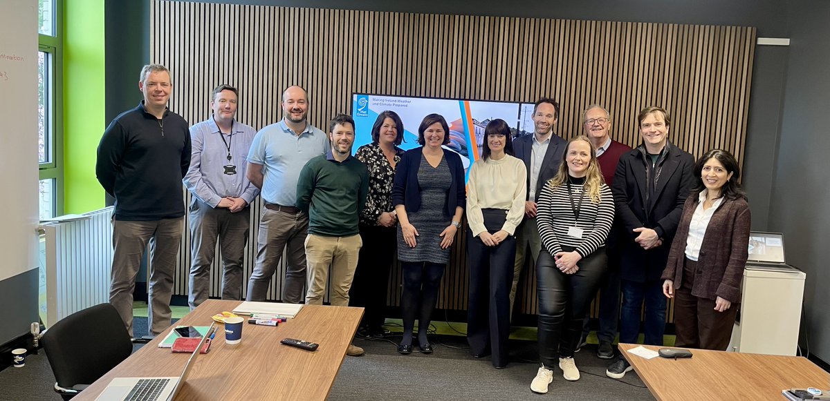 Delighted to welcome @margueritenyhan and members of the @MIT Club of Ireland to our #DCUAlpha Innovation campus this morning for a presentation by @MetEireann