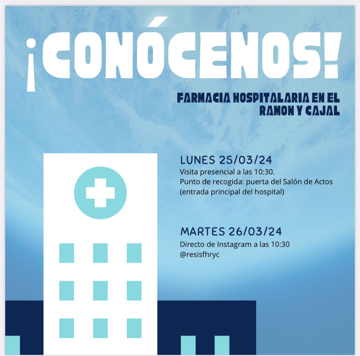 🚨📢 ¡Cambio de fecha! Debido a la proximidad de la elección hemos adelantado las fechas para las jornadas de puertas abiertas. Recuerda confirmar asistencia presencial, ¡te esperamos! ⬇️⬇️