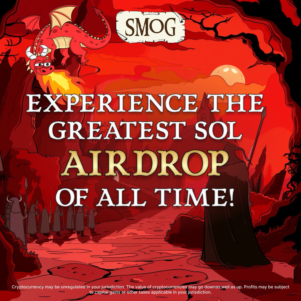 🐉 Don't miss the ultimate #Sol #Airdrop! 🔥

Complete daily quests on #Zealy! 🪂

Higher achievements mean higher leaderboard ranks, equaling a higher amount of rewards in the upcoming #SMOG Airdrop! 🚀

bit.ly/SmogAirdrop

#Crypto #Solana #Binance #Altcoins #Memecoins