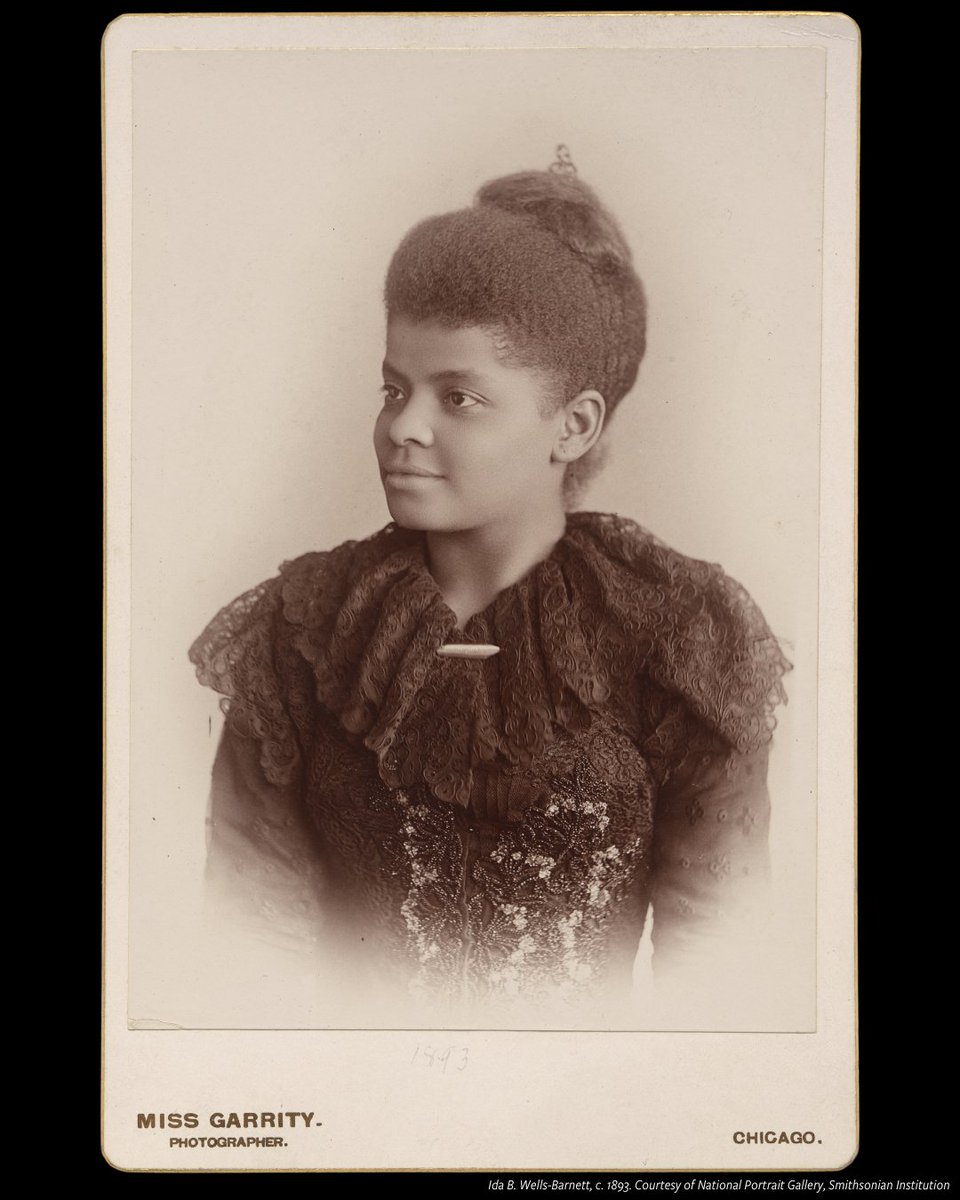 Ida B. Wells was one of our nation’s foremost critics of racial injustice through her journalistic and philanthropic endeavors. She co-founded the Alpha Suffrage Club in Chicago in 1913 to educate Black women on how to cultivate Black candidates and ensure their votes. #WMH