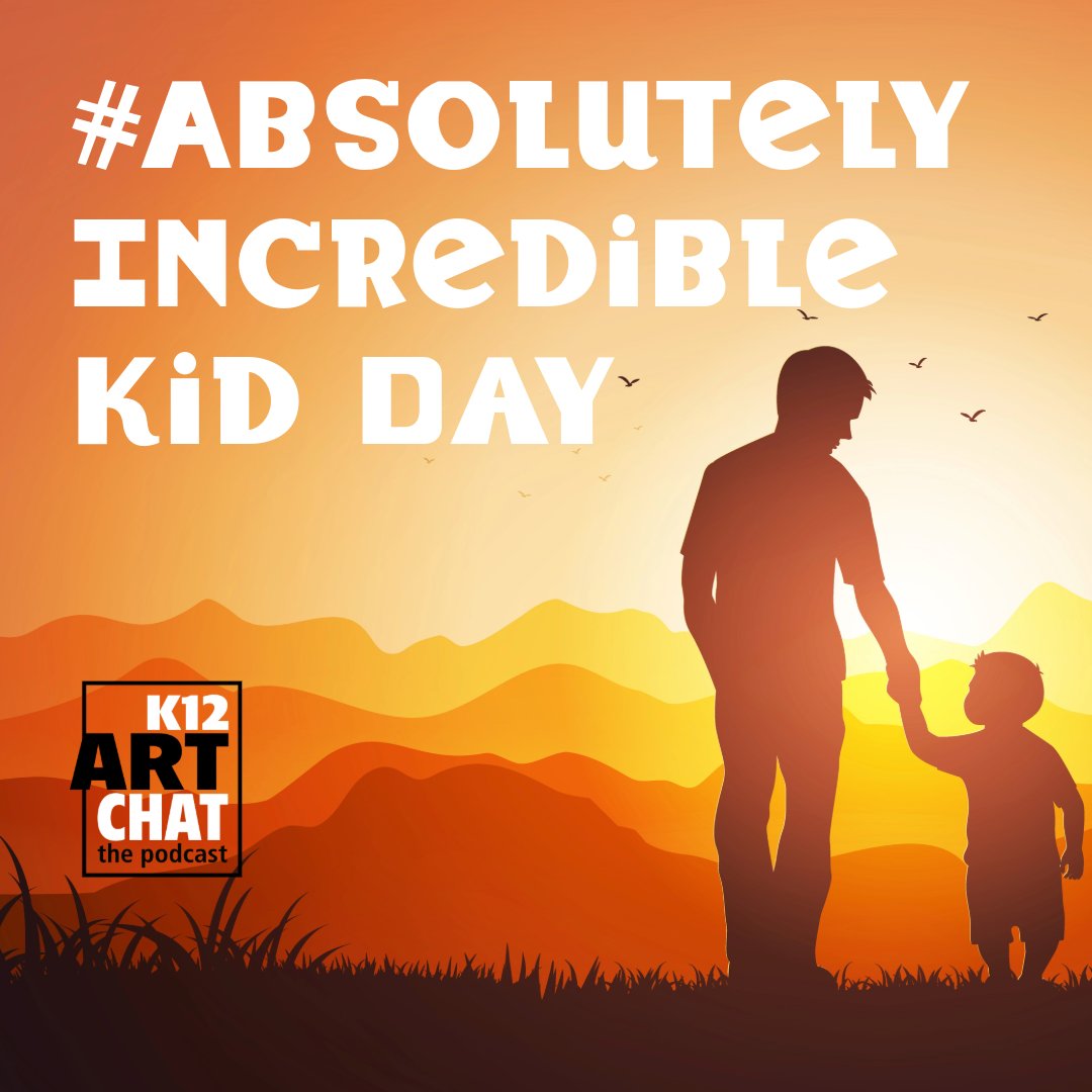 Do you know some #AbsolutelyIncredibleKidDay? Celebrate them by telling them how amazing they are today. it just might be the thing to they needed to hear! nationaldaycalendar.com/national-day/a… @SchoolArt @adobeforedu #K12ArtChat