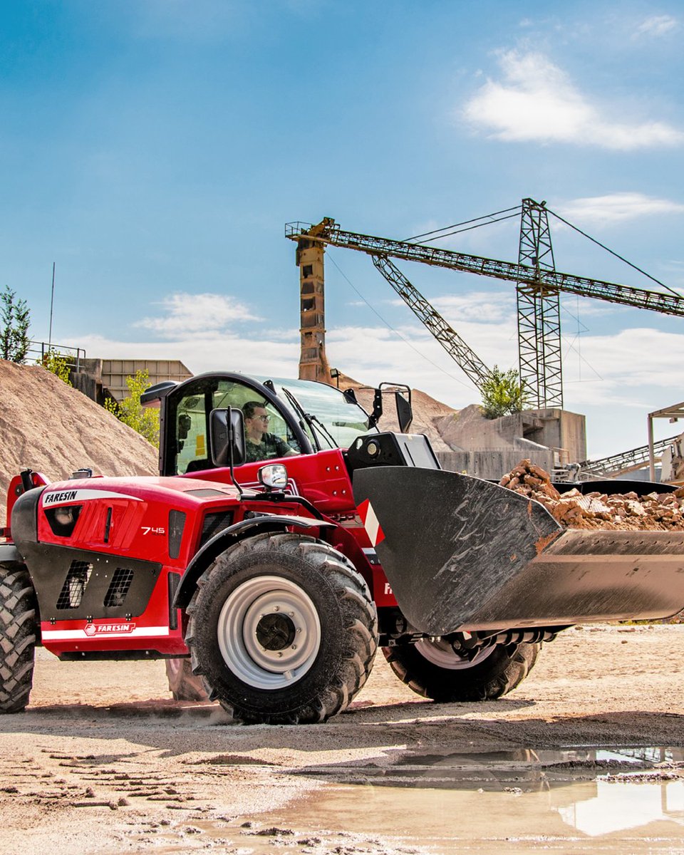 With #Faresin #telehandlers, you not only benefit from power and high performance for material handling operations on construction sites but also have the peace of mind of knowing that you are working with a machine designed for maximum safety and comfort. 💯

#edilmachinery