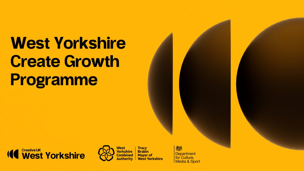 Are you a creative business based in West Yorkshire? Register for the Create Growth Programme by 2 April to: 💡Understand investment opportunities 💡Protect your intellectual property (IP) 💡Choose the right business structure 💡Create a growth plan 👉wearecreative.uk/support/region…