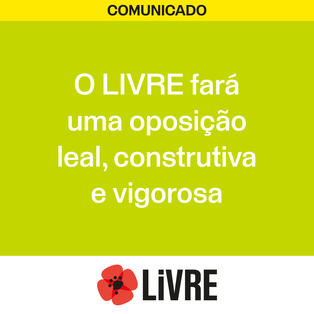 Após a contagem de votos estar concluída e da indigitação de Luís Montenegro como Primeiro-Ministro pelo Presidente da República, o LIVRE reforça o seu compromisso de ser uma oposição a um governo do PSD. Uma oposição leal, responsável e construtiva, mas vigorosa.