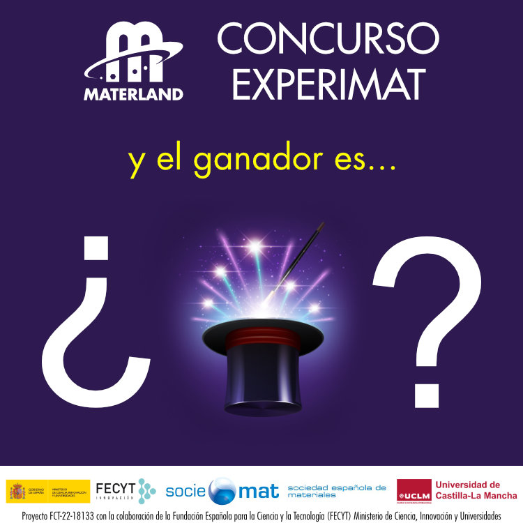 Gracias 🥰 por participar en el #concurso #experimat2024 Todos los #videos de los #experimentos en: ▶️materland.sociemat.es/videos-experim… Hasta el 15/04 vota en YouTube, premio al 👍 @FECYT_Ciencia @uclm_es @SOCIEMAT @UCLMdivulga