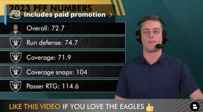 mairslme_'s tweet photo. Tyler Hall's numbers in limited snaps are impressive. Among 50 corners with 200 coverage snaps in the slot the past 2 seasons:
- Comp %-8th โ
- Yards/Target-1st โ
- Passer Rating-9th โ
- Forced Inc %-2nd โ
- % 15+ yard plays-1st โ
- No Missed Tackles โ
#TylerHall #Raiders https://t.co/D6UDll8dLP
