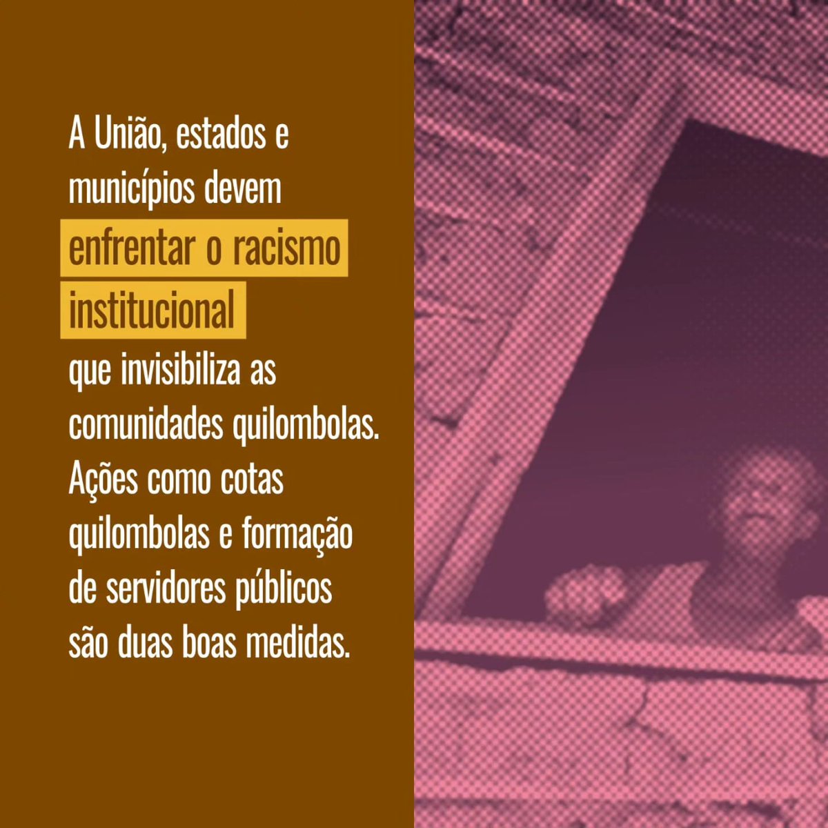 É compromisso de todas as esferas de governo enfrentar o racismo!