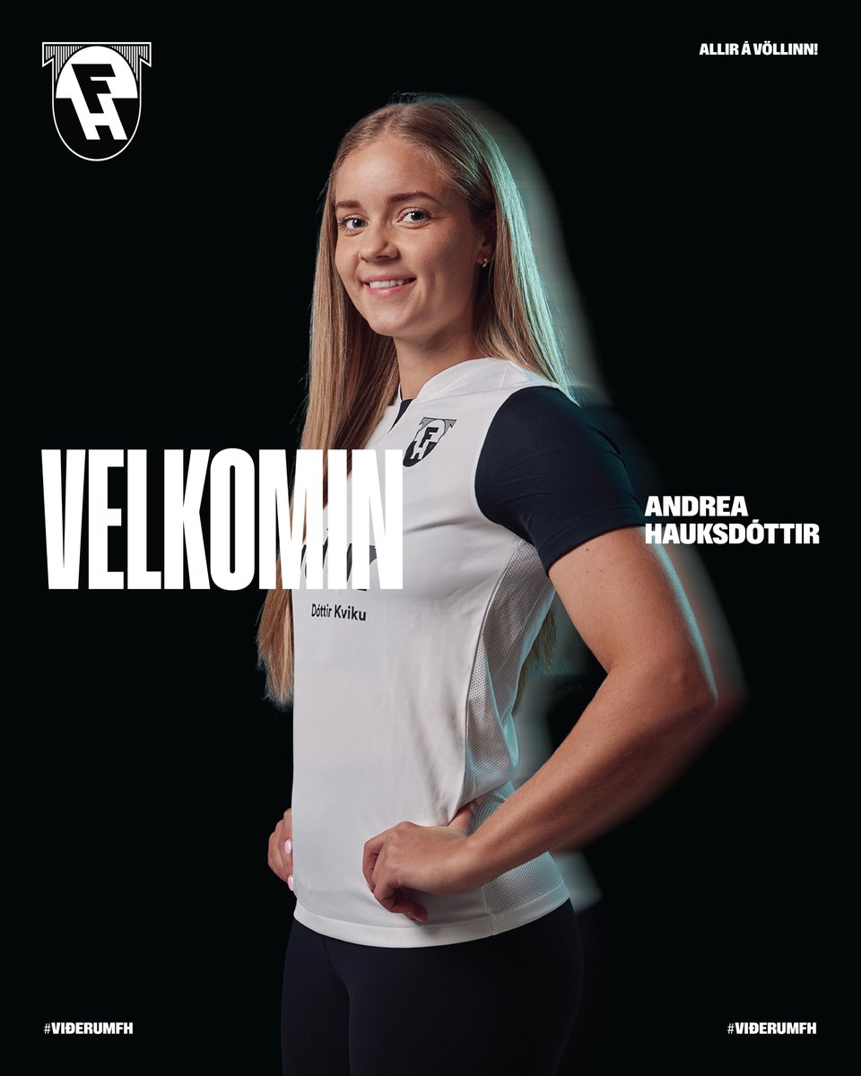 Andrea Hauksdóttir hefur gert samning við Fimleikafélagið og mun spila með því út keppnistímabilið 2024 🤝
🇪🇸Andrea Hauksdóttir ha firmado contrato con el FH y jugará con él hasta la temporada 2024 🤝
Aquí puedes comprar su camiseta: stubb.is/shop/fh/88