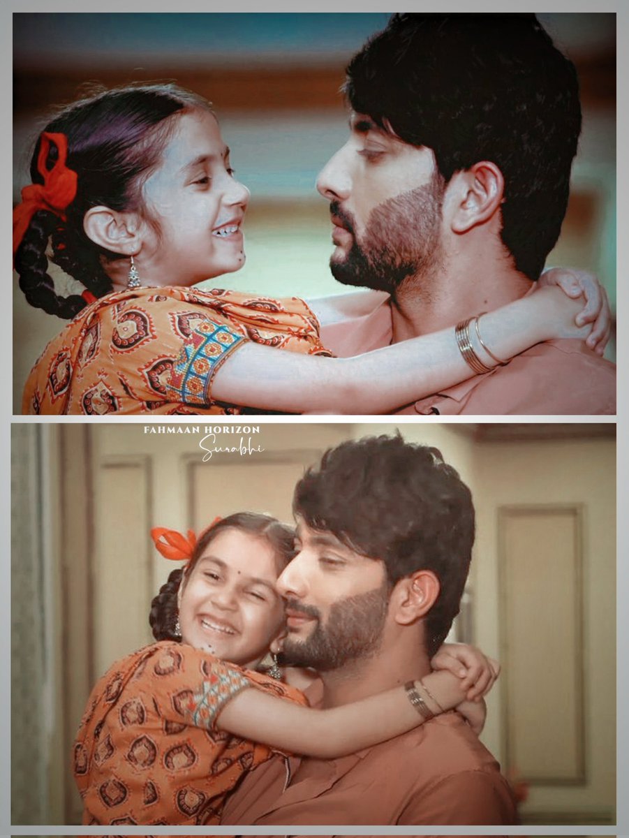 Just blessing ur feed with the cute & adorable pic of Miss Sugar & her Heroji❤️🥹
I don't know, was going through my gallery only to get this two pics❤️ 
#FahmaanKhan #AryanSinghRathore