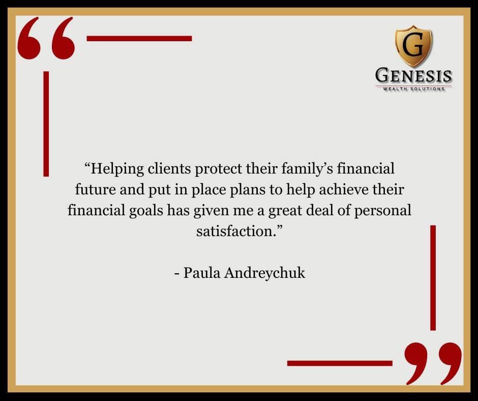 Nice to see our new marketing materials! #genesiswealth #financialadvisor #ontario
