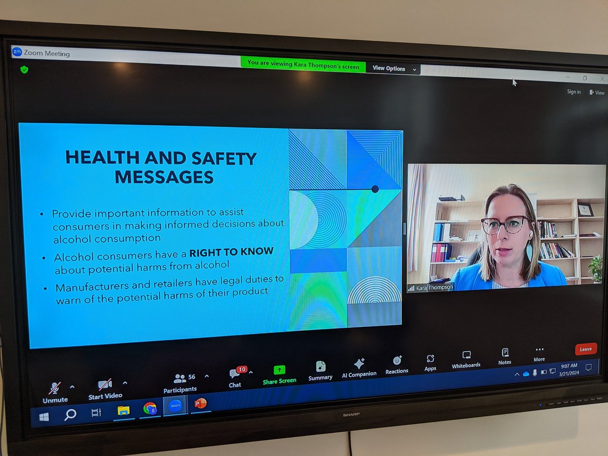 Thrilled to be a part of the second annual #PEIalcoholforum. Our fearless leader, Dr. Thompson has the pleasure of presenting on the topic of Health and Safety Messages.