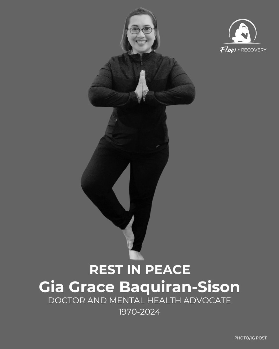 carinasilerio's tweet image. .Deeply saddened by your passing. Thank you for allowing me to be a part of your yoga journey. I will cherish the moments we shared on the mat. Rest In Peace, Doc Gia. @giasison #DocG #DocGia