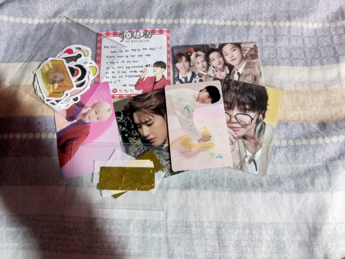 kajsxcc's tweet photo. INUWIAN KO TO PARA I UNBOXβΌοΈβΌοΈ EMS HAHAHA
received ate!! grabe super sparks ni hao specs ahhh!!! thank you sa pa freebies (lalo na yung stickers hehe) @huicheolseok_ next time ulittt!! loveuuπβ€οΈ
#ChellaMat https://t.co/AI6IjEuHpi