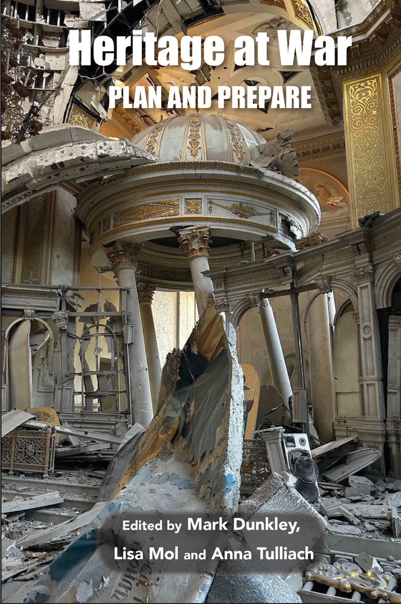 me_curator's tweet photo. I'm so pleased to be one of the contributors to this monograph.😀
It is a product of the conference, 'Heritage at War - Plan and Prepare', delivered under the @V_and_A @CultureinCrisis banner.

https://t.co/NjmEB3cnwm https://t.co/RKmulObTuK