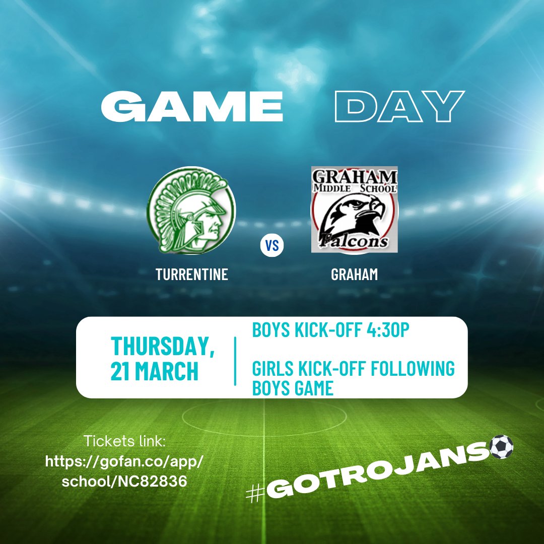 Join us for our home opener today! Tickets link here: gofan.co/app/school/NC8… #GoTrojans⚽