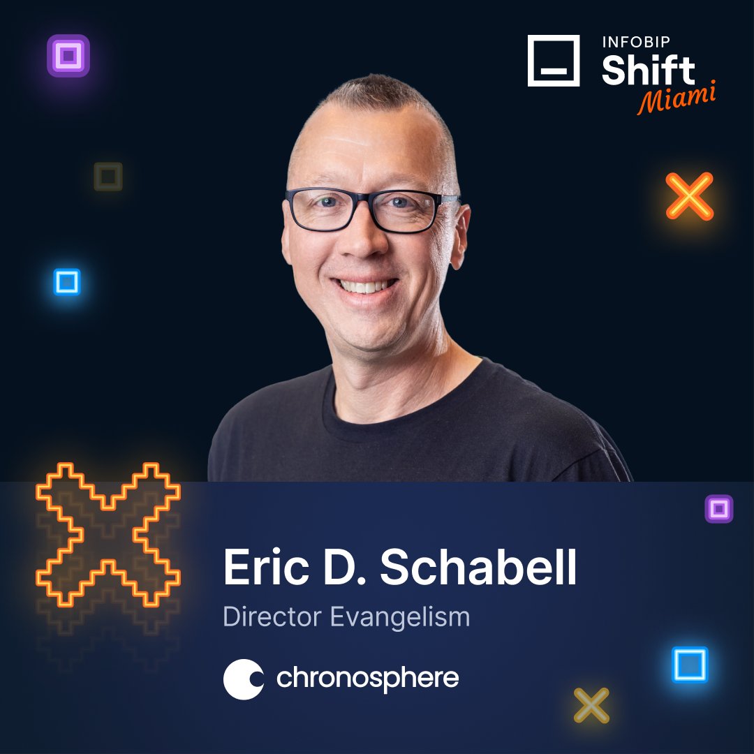 💥New Speaker Alert💥 We are proud to welcome @ericschabell to Infobip Shift Miami! Eric joins a carefully curated roster of developer experts who will share their knowledge on stage Join us and shift up your development game🚀 🎟️: bit.ly/3sfwihN 📅: 23/24 April,