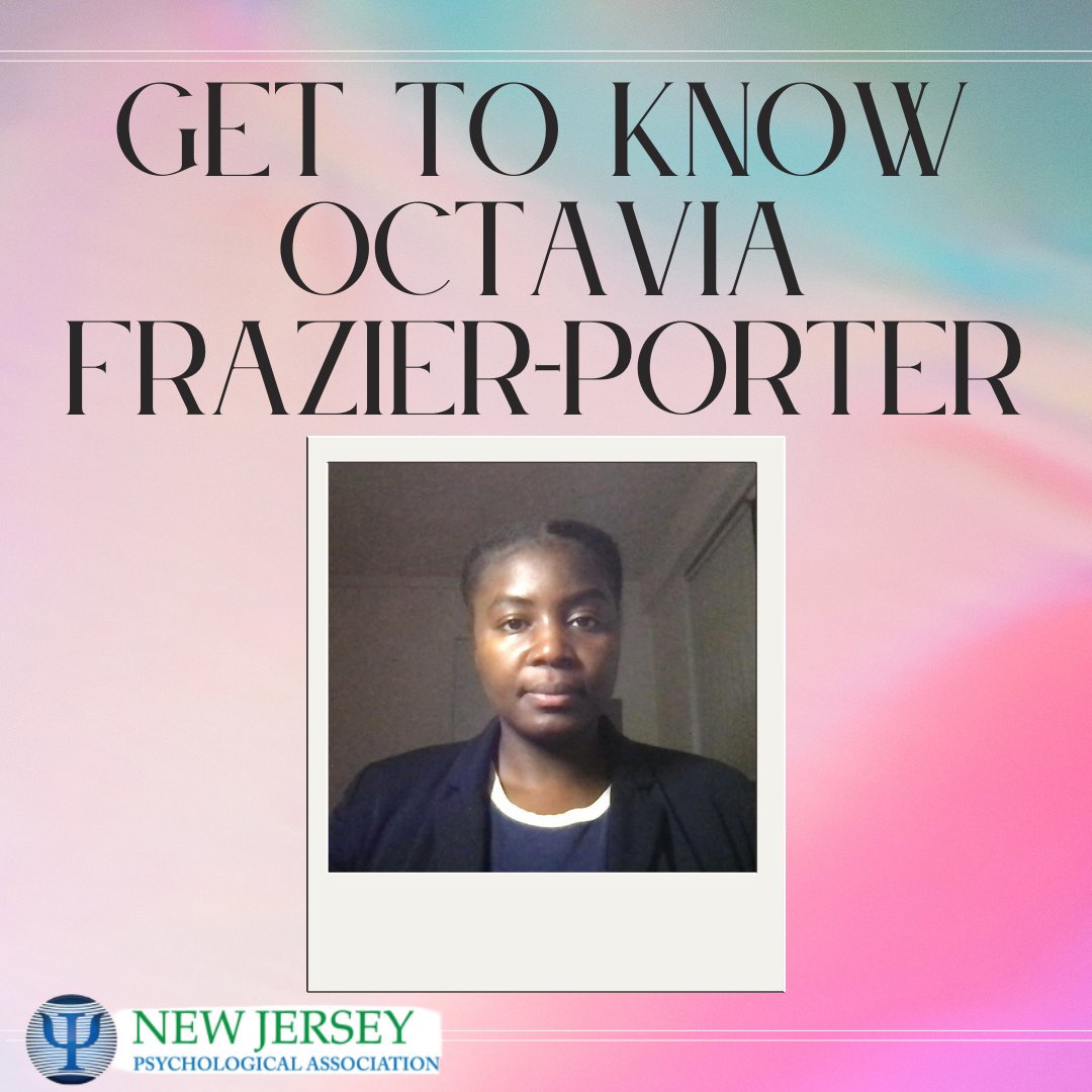 Continuing with our spotlight posts is Octavia Frazier-Porter! Please visit our Instagram page (njpags) to learn more about Octavia!
